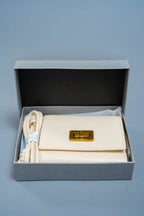 Edna Turn Lock Strap Wallet