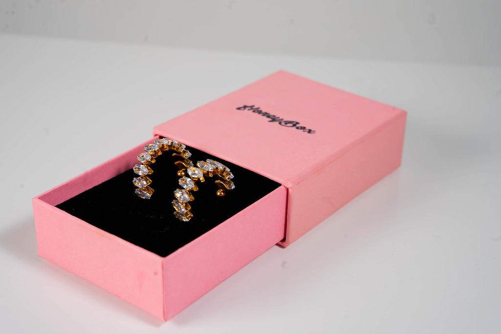 Vera Crystal Hoops