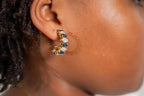 Vera Crystal Hoops